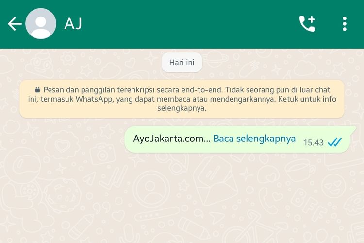 Cara Membuat Baca Selengkapnya Whatsapp Mudah Indoglobenews