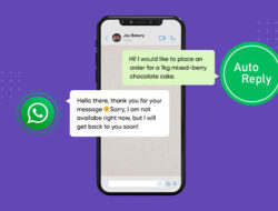 Cara Mengatur Pesan Otomatis di WhatsApp Terbaru