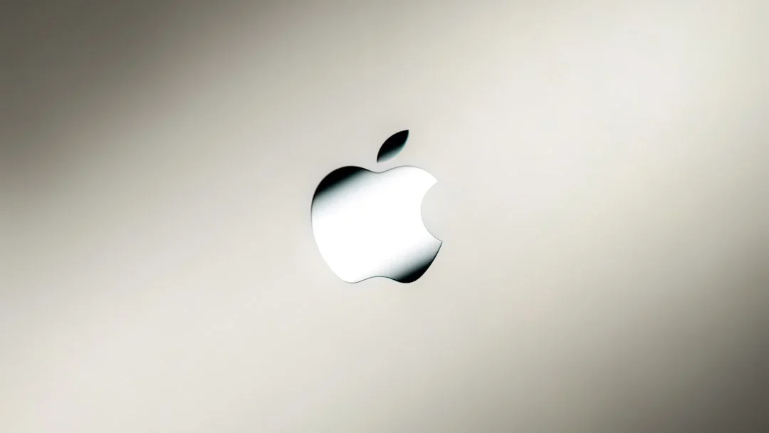 Apple Logo Laptop Computer