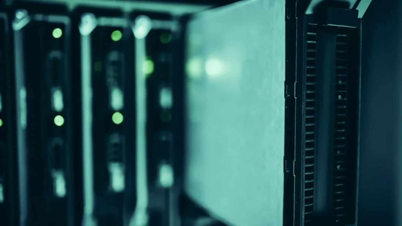 Cloud Storage Server Room