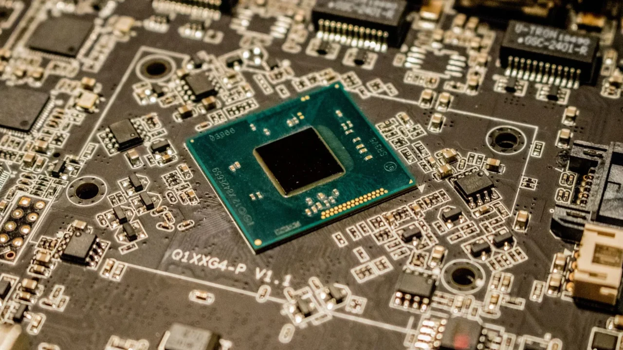 Electronic Components Computer Chip