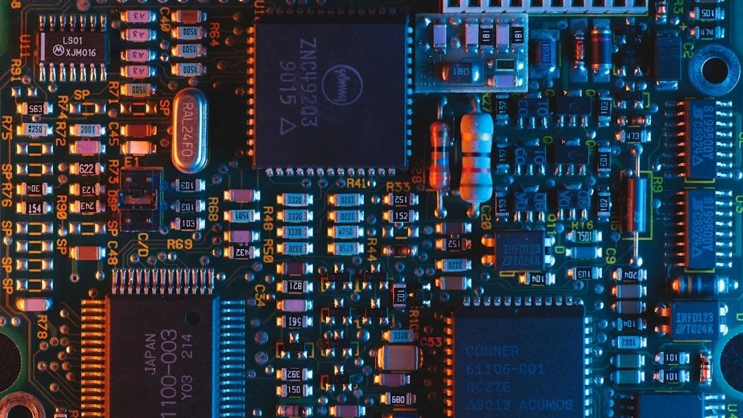 Electronic Components Microchip