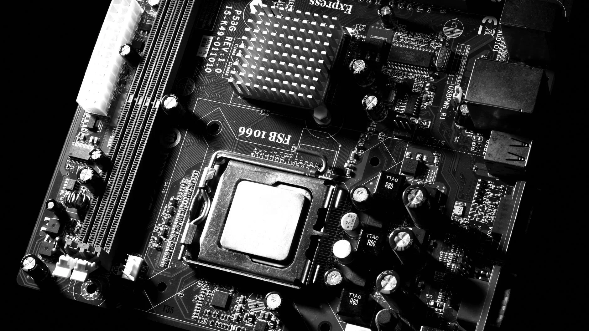 Processor Chip Motherboard
