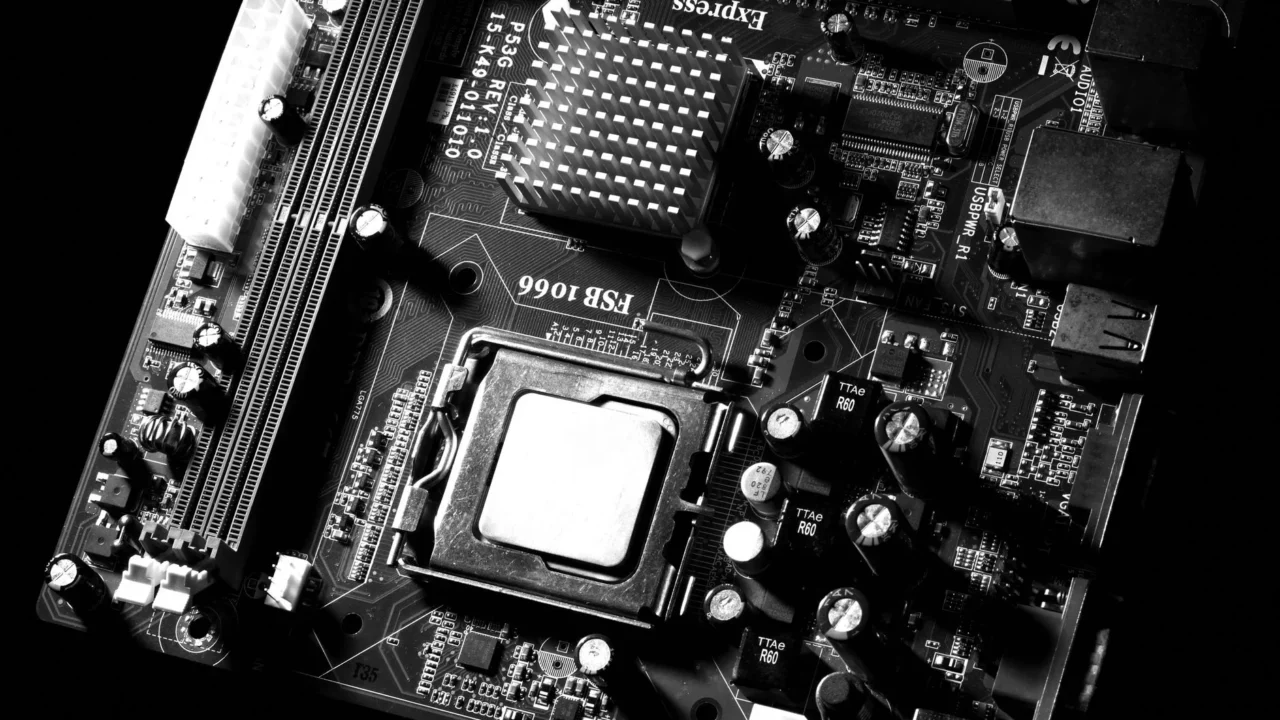 Processor Chip Motherboard