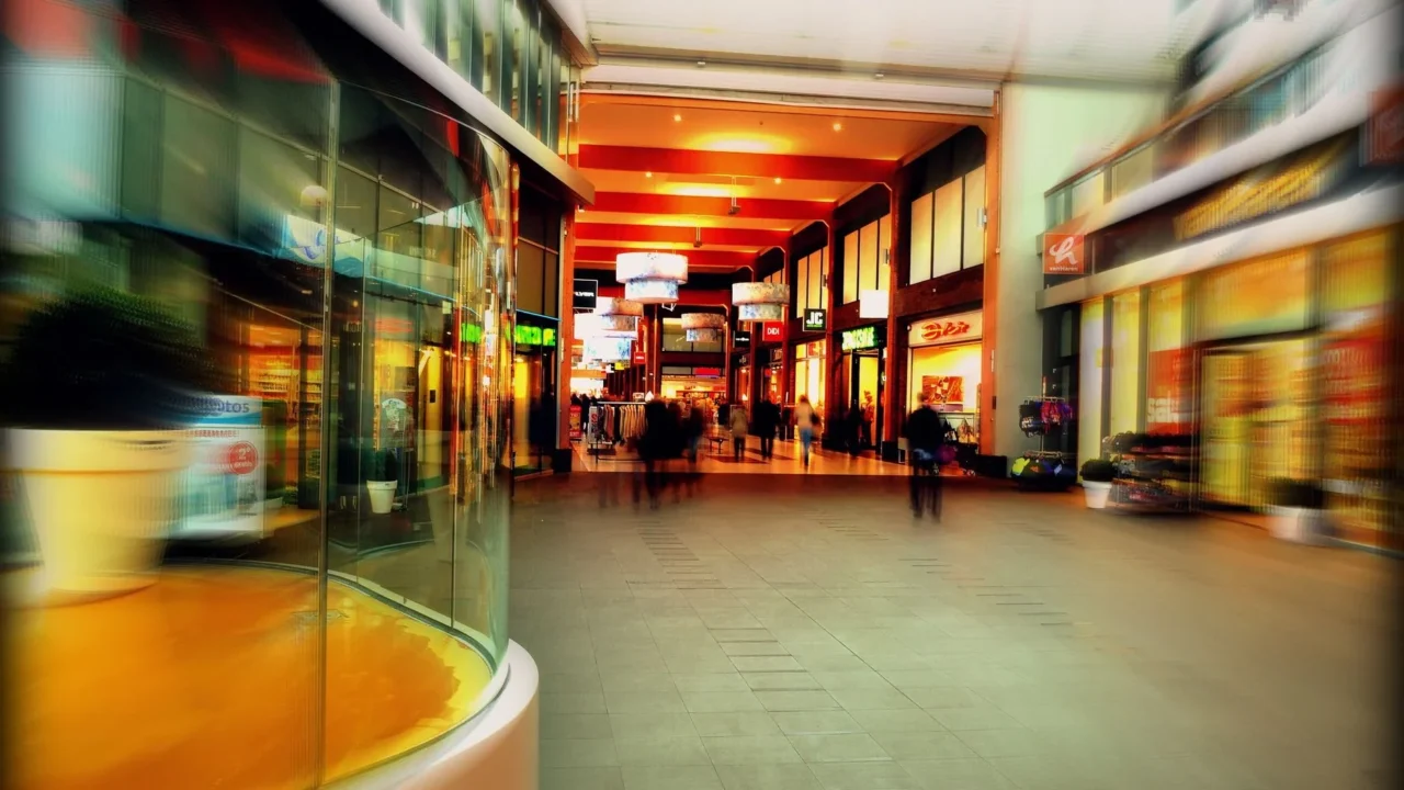 Shopping Mall City Map