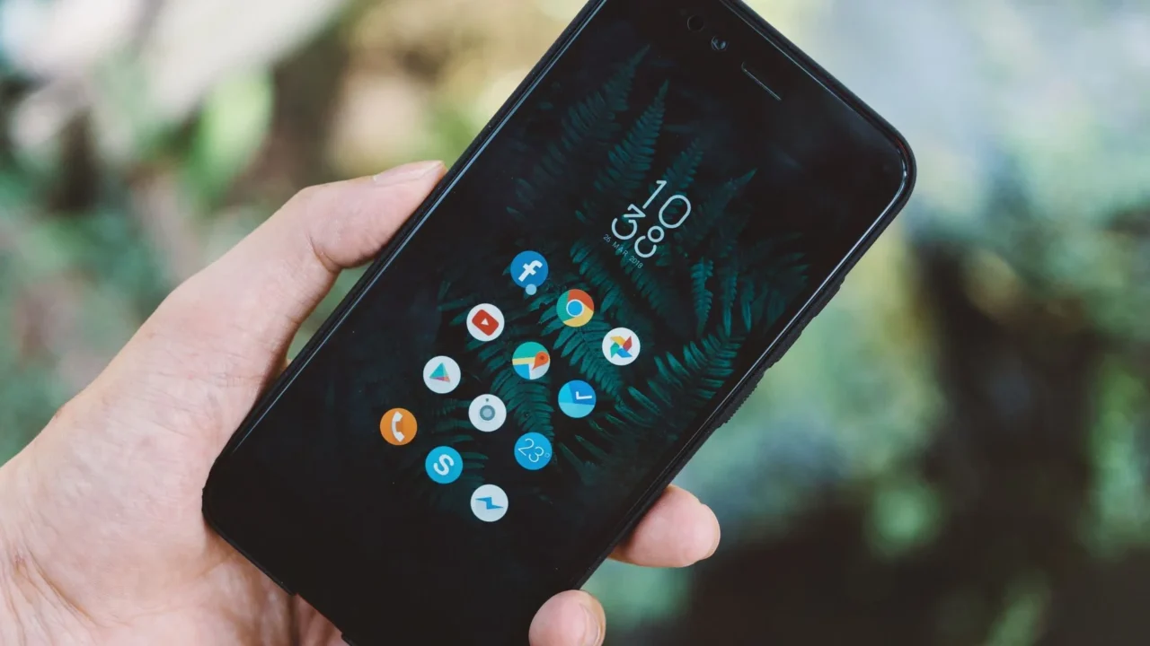 Smartphone Display Mobile Interface